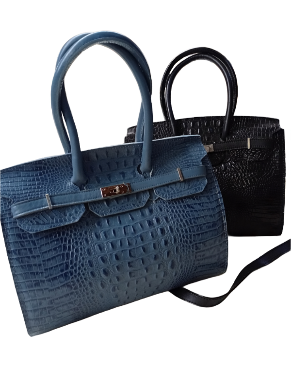 Producto - Cartera de cuero CROCO modelo "BR" - 2