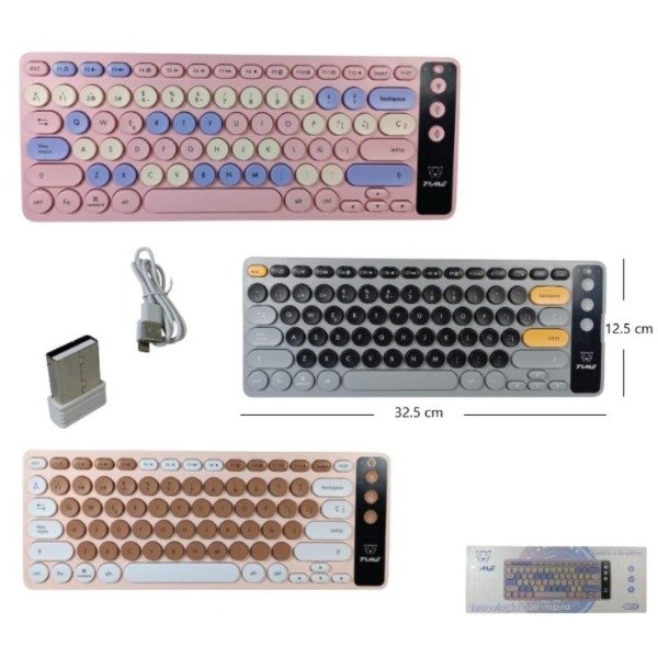 Producto - TECLADO INALAMBRICO TIME