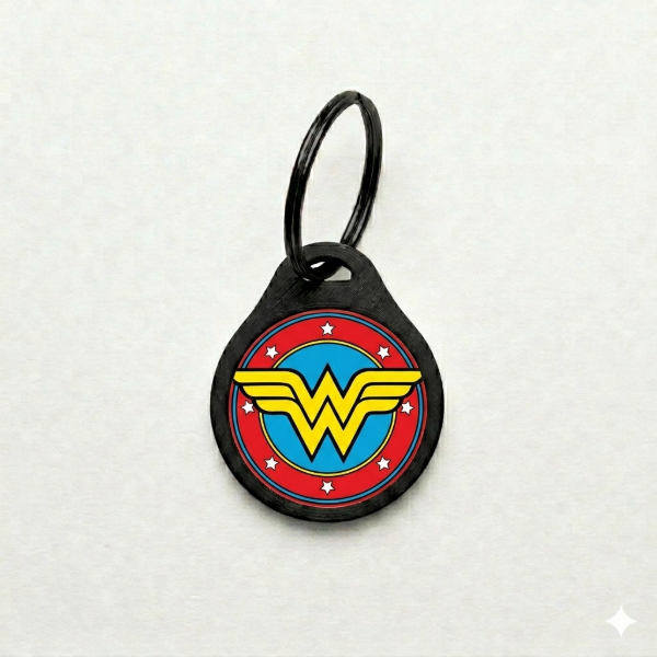Producto - Chapita QR - Mujer maravilla