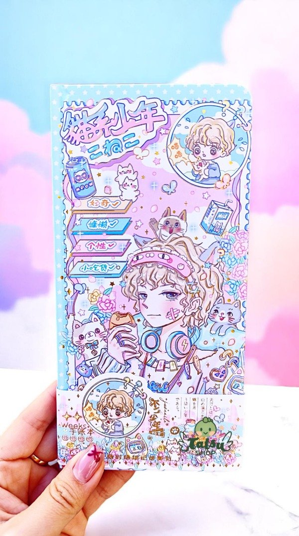 Producto - #4 Cuaderno Decora Kei Boy