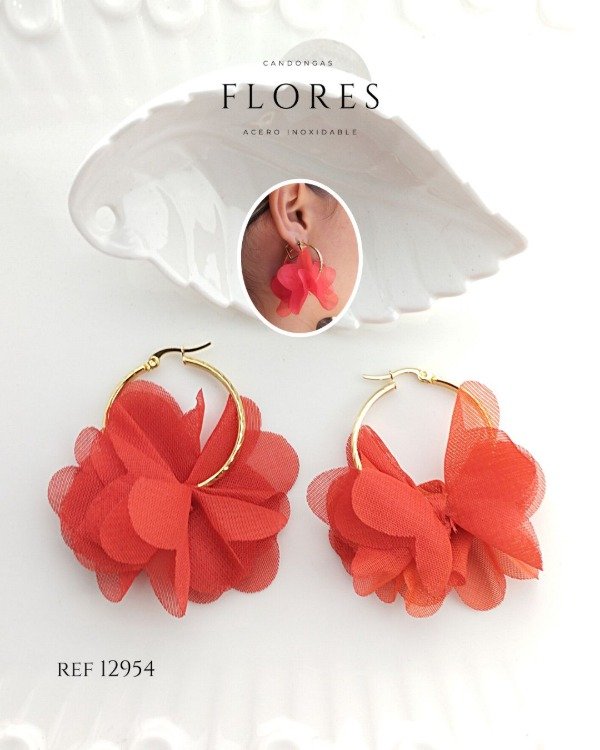 Producto - CANDONGAS FLOR REF 12954