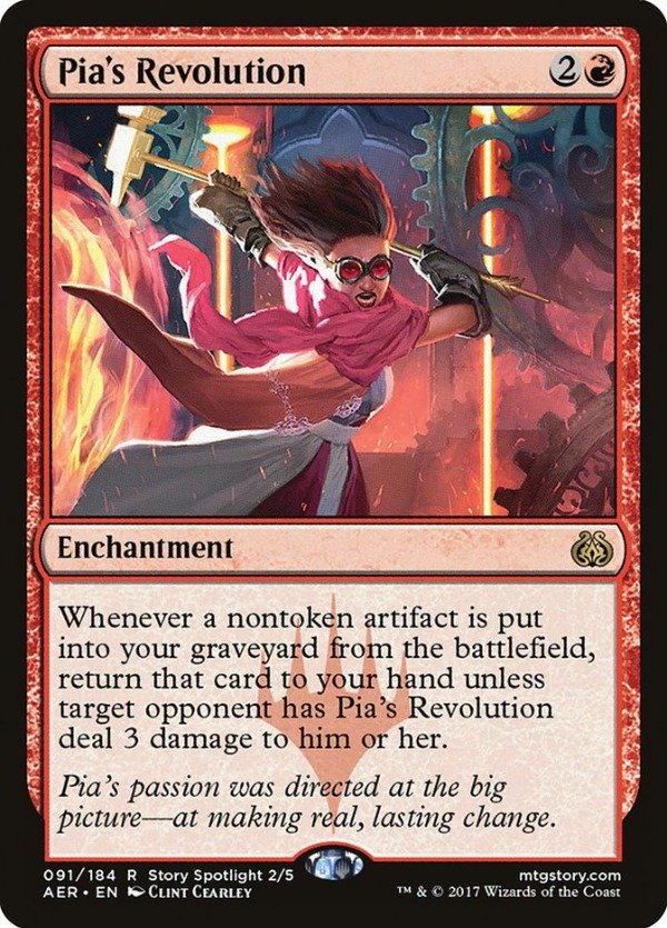 Producto - Pia's Revolution  Aether Revolt