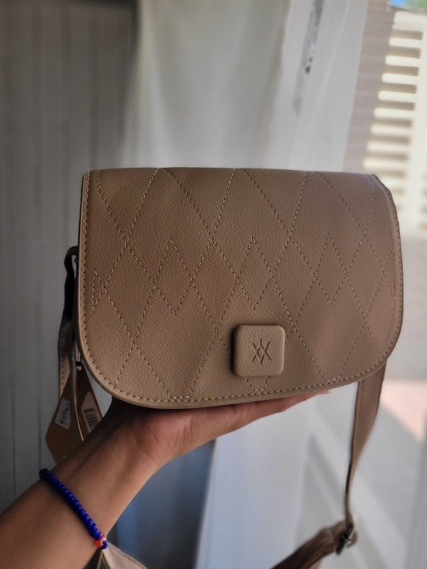 Producto - Bandolera Amayra beige (puntas redeadas)