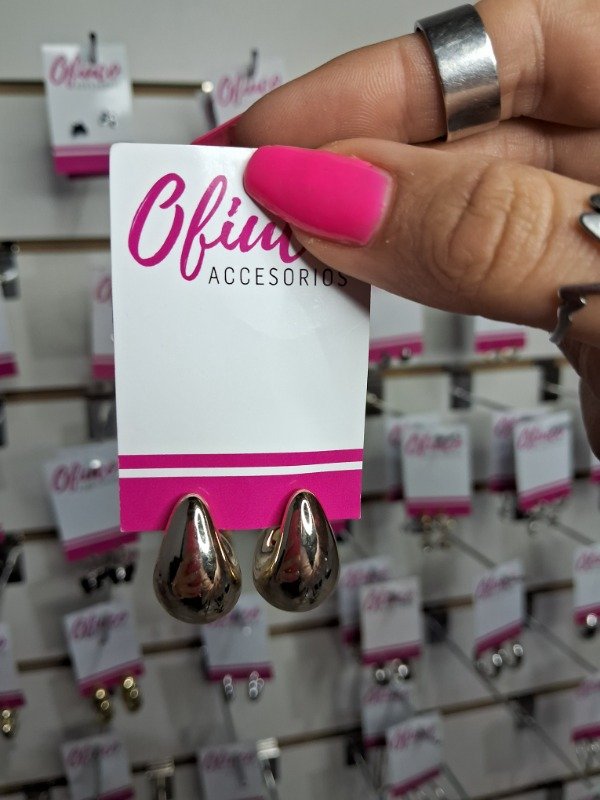 Producto - Aros chunky gota D - 0