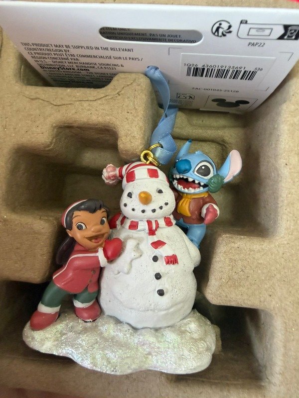Producto - Adorno Navidad Stitch y Lilo