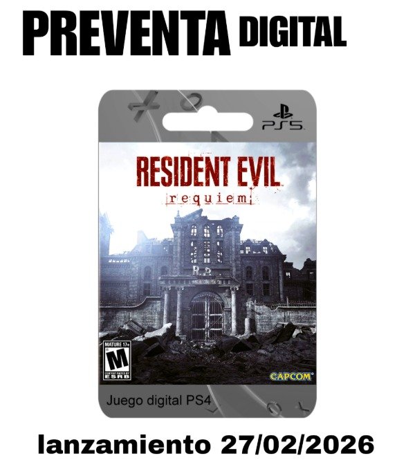 Producto - Resident Evil 9 Requiem Preventa digital PS5
