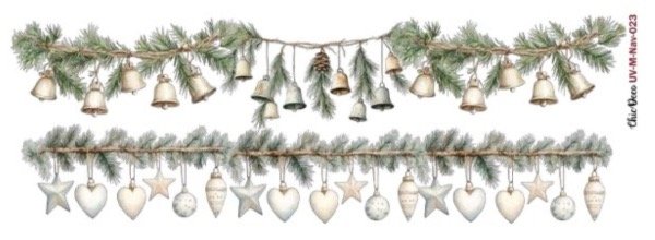 Producto - TRANSFER UV 023 - NAVIDAD