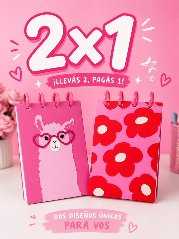 Producto - 2x1 ANOTADORES A6