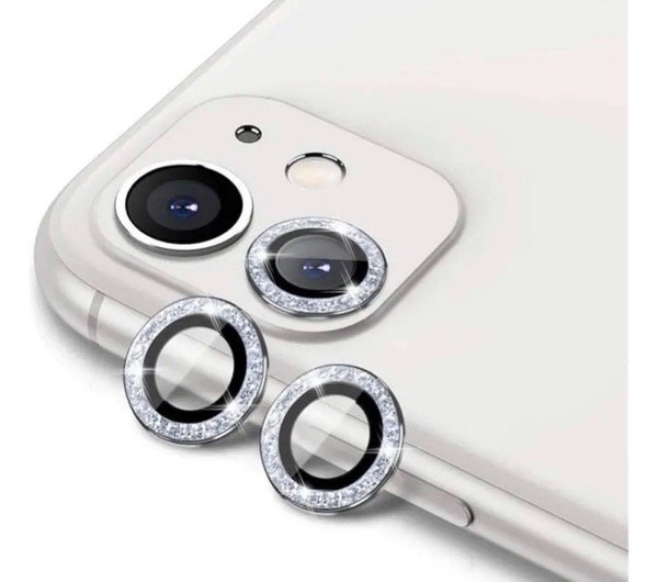 Producto - Protectores de cámara con brillos Silver - iPhone 14 Plus