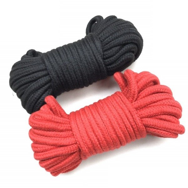 Producto - Cuerda 10m (negra/roja)