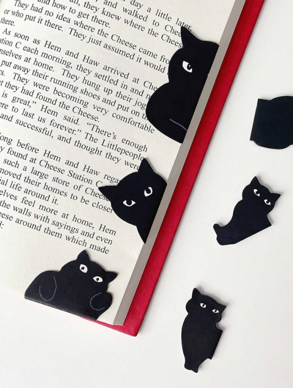 Producto - Pack 6 señaladores de libro imantados.