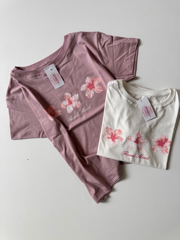 Producto - Remera floral mood