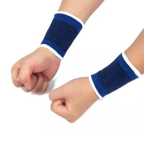 Producto - Muñequera Elastica Deportiva Anti Esguince Compresion 2 Unid