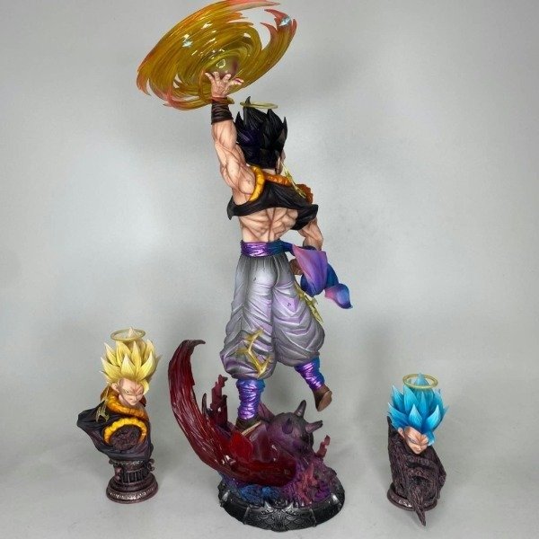 Producto - Diorama Gogeta cabezas intercambiables 45cm - Dragon Ball - 1
