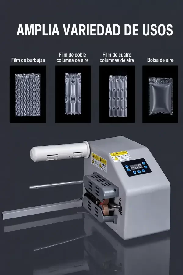 Producto - Maquina De Empaquetado Papel Burbuja Globo Embalaje Ecommerc - 5