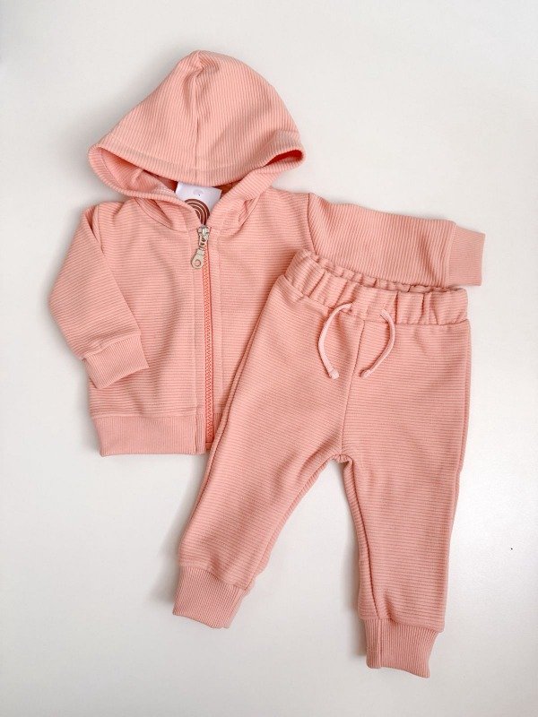 Producto - Conjunto ottoman rosa rustico