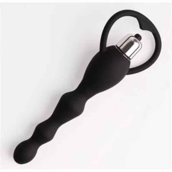 Producto - Vibrador Anal Canicas Negro - 0