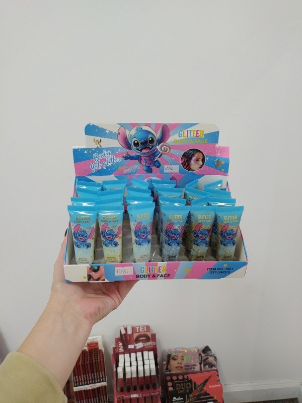 Producto - Glitter en gel cara y cuerpo