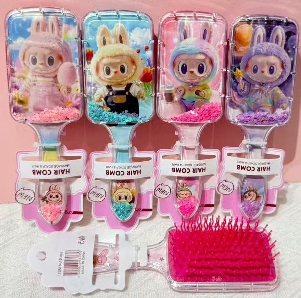 Producto - Cepillo de pelo labubu con brillo