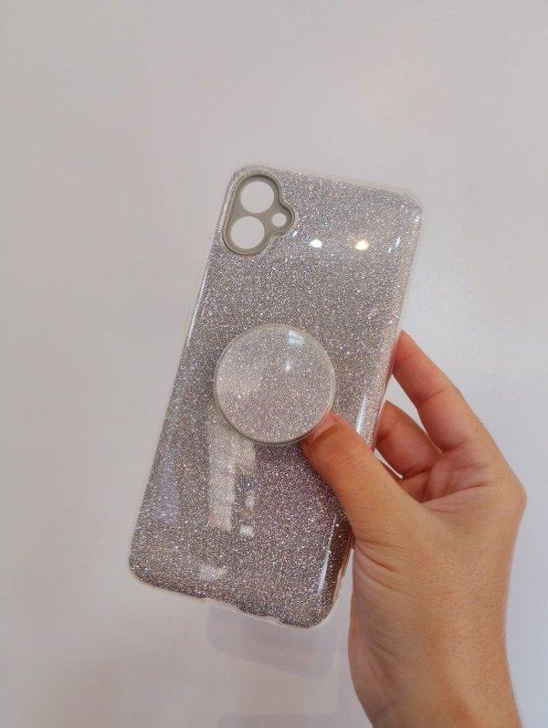 Producto - Full Brillos Gris + PopSocket