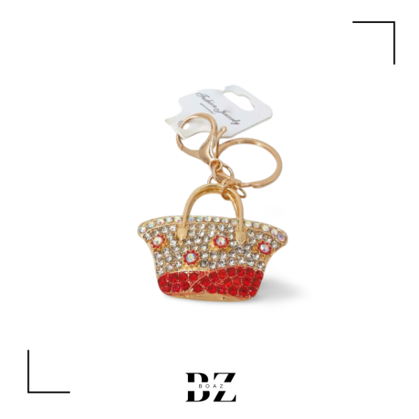 Producto - LLAVERO DE CARTERA X PCS METALICO CON STRASS - 2036-6