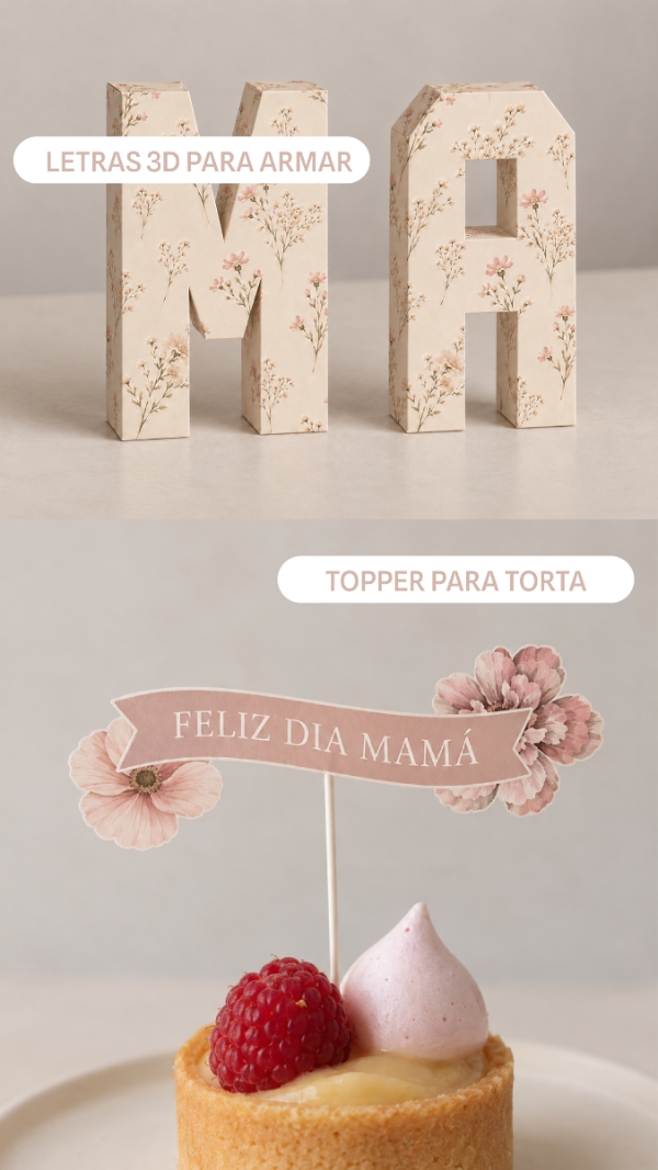 Producto - Kit imprimible Día de la Madre - 2