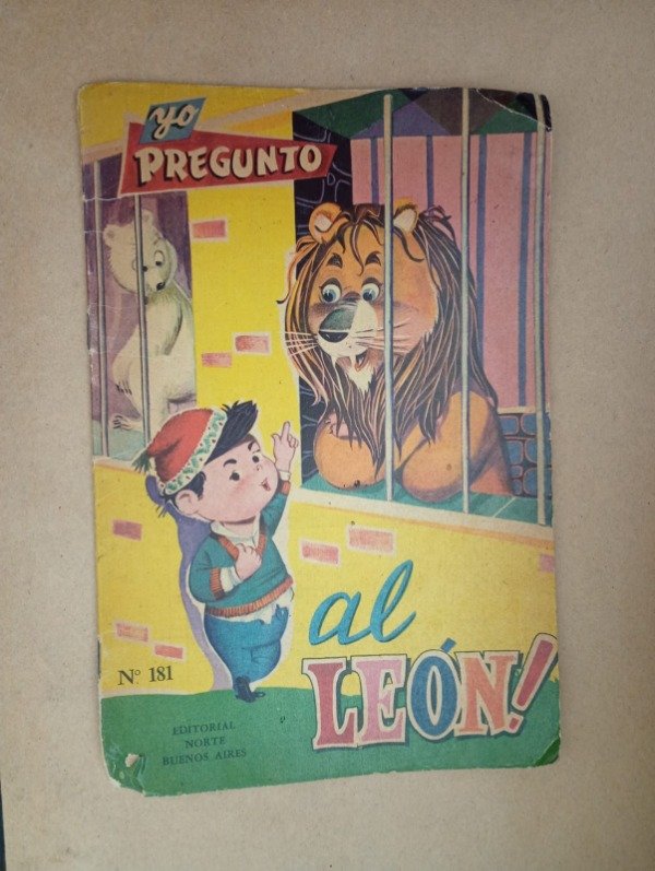 Producto - Yo pregunto #181 Al león - Cupit Graviotto - Norte 1962