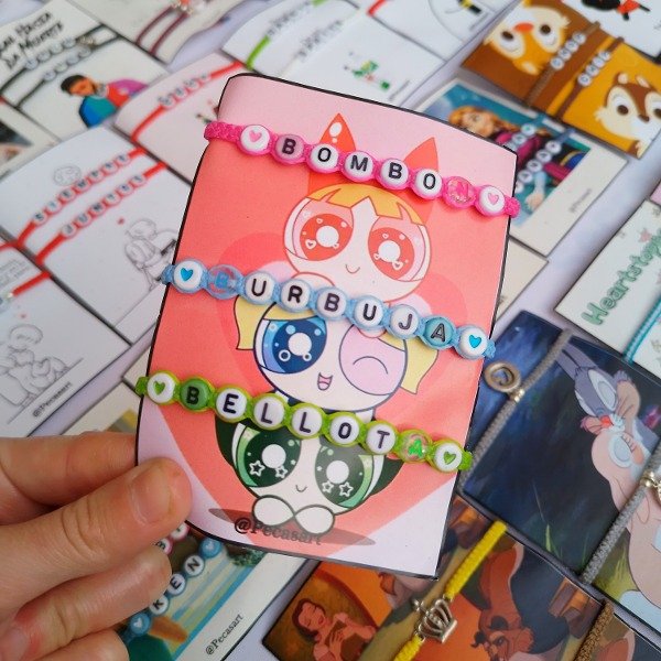 Producto - Pulseras Compartidas "Chicas Superpoderosas" 2