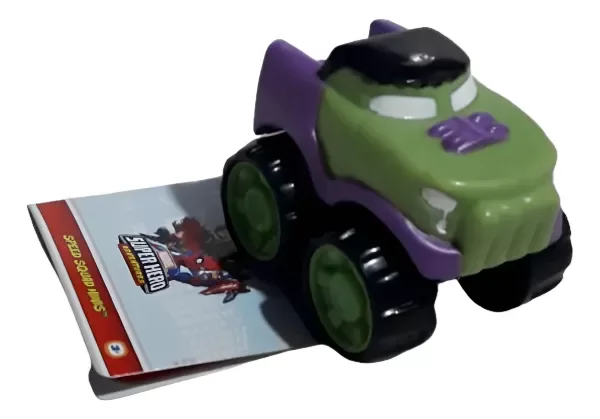 Producto - Hulk Speed Squad Minis Largo Del Auto 6 Cm