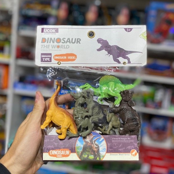 Producto - Set Dinosaurios En PVC En Bolsa