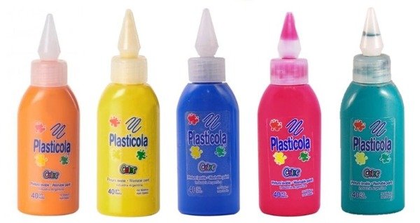 Producto - ADH VINIL. COLOR PLASTICOLA 40gr.