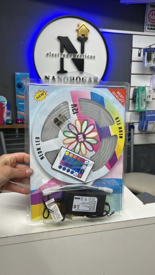 Producto - TIRA LED RGB MANGUERA LUZ NEON 5 MTS