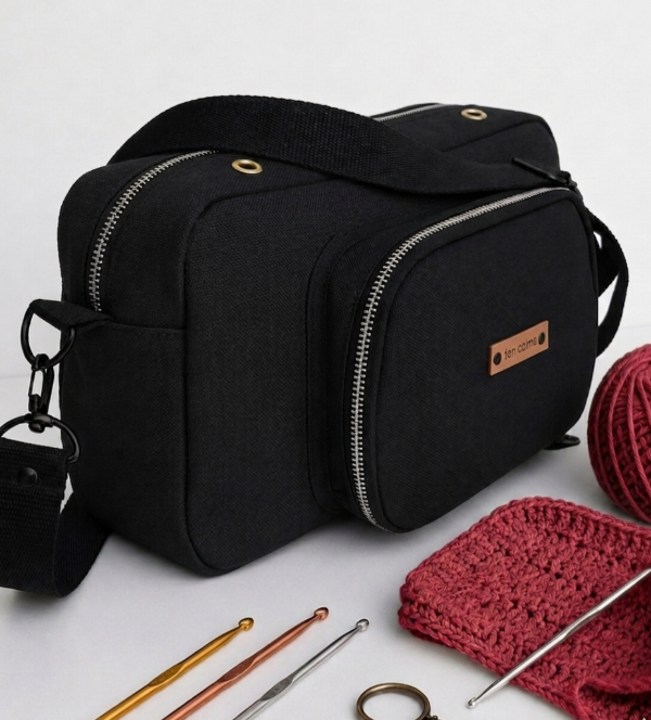 Producto - CROCHETERO NEGRO LISO