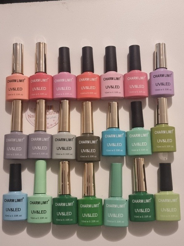 Producto - Esmalte semipermanente charm limit x12