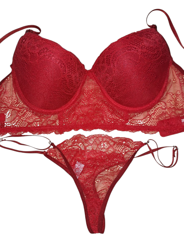 Producto - Conjunto encaje talle 95