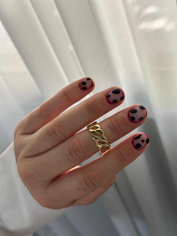 Producto - Anillo cadenas gold