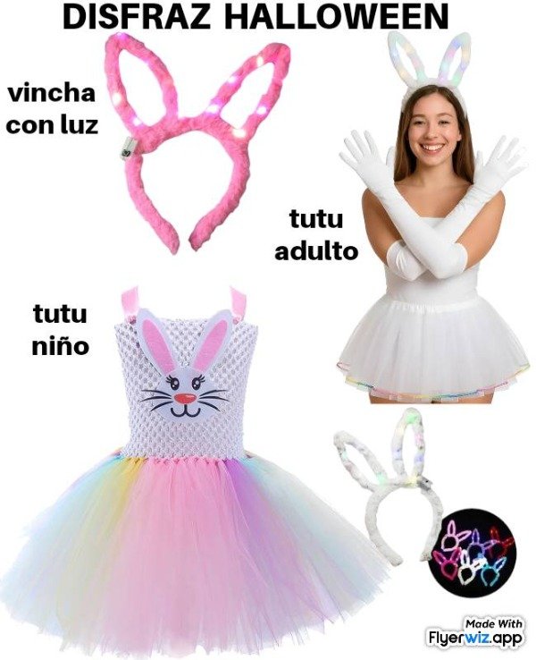 Producto - Disfraz conejita