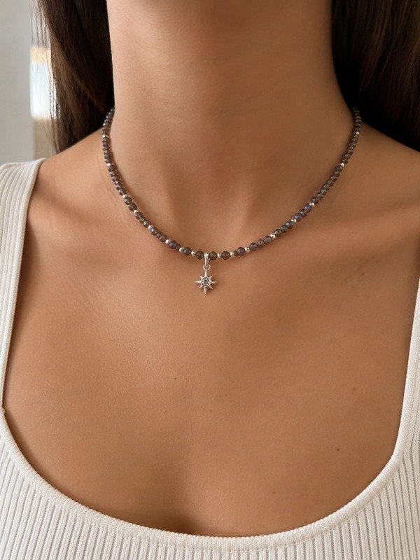 Producto - Chocker Estrella del Norte Plata925