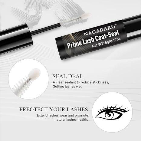 Producto - Pegamento Seal + Sellador Bond Para Pestañas Cluster Larga Duración - Nagaraku - 2
