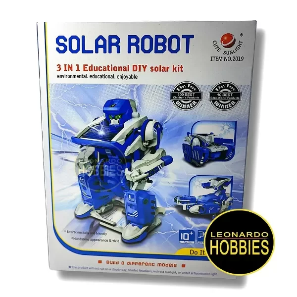 Producto - Solar Robot Set 3 en 1 Robot p/Armar Energía Solar HTC02019