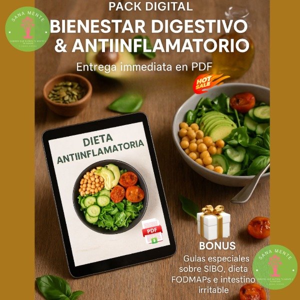 Producto - Pack de alimentacion antiinflamatoria y SIBO