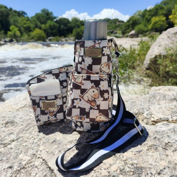 Producto - Porta termo + yerbera (a pedido)