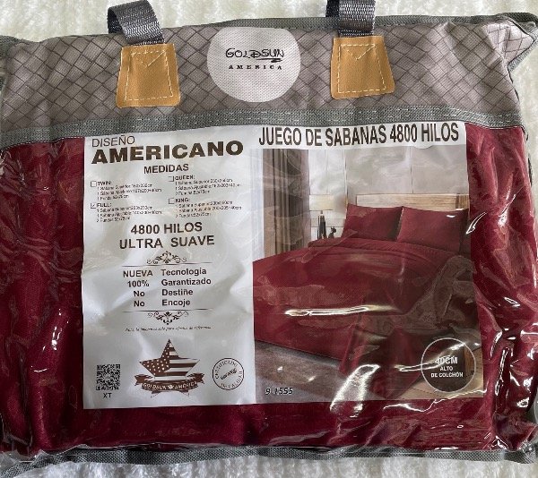 Producto - Sábanas GoldSun Americano FULL - 1