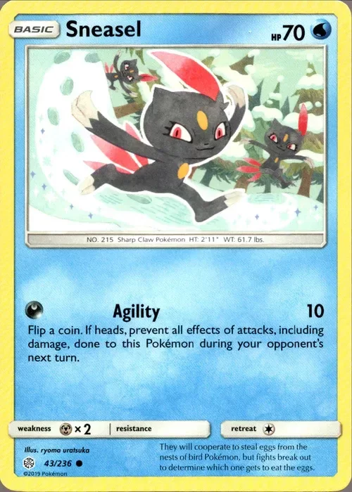 Producto - Sneasel - 43/236 - Cosmic Eclipse