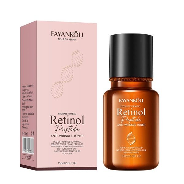 Producto - Tónico facial antiarrugas con retinol y péptidos 150 ML