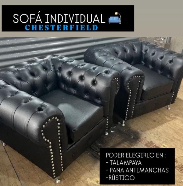 Producto - Sofá individual Chesterfield