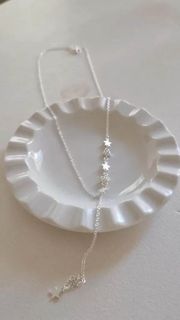 Producto - Collar corbatero estrellas y detalles en strass Ab