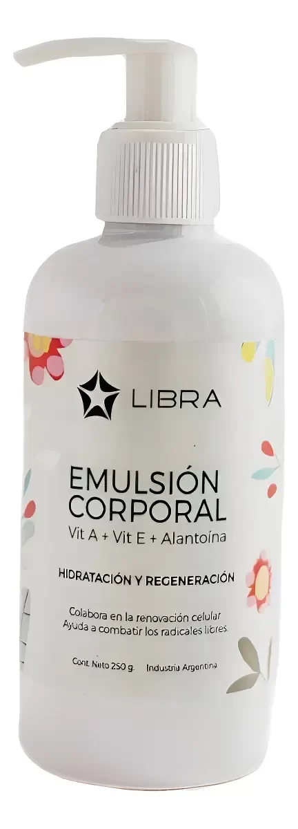 Producto - LIBRA Emulsion Corporal Hidratante Regenerante X 500 Antiage