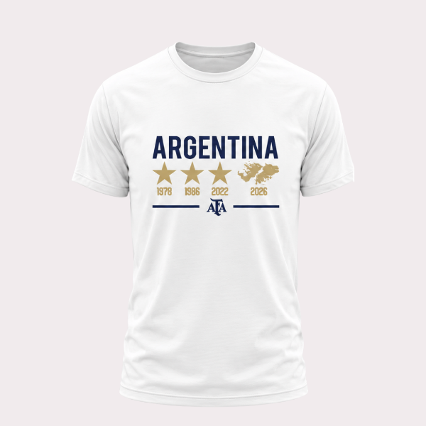 Producto - REMERA ARGENTINA 2026 AFA Malvinas  - ADOLESCENTE