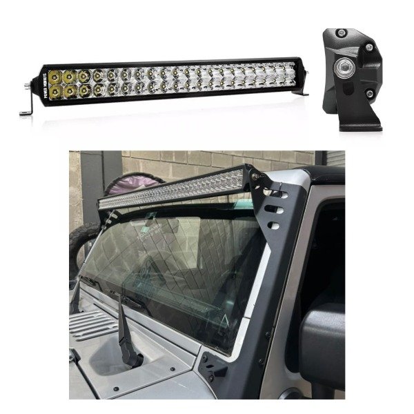 Producto - PM-8DUAL-R 52 // Barra led recta 8D soft desing 52pulgadas/131cm